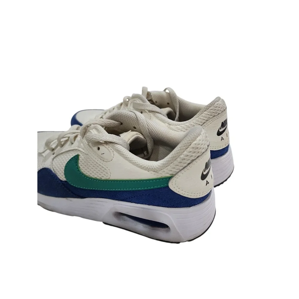 Nike Air Max SC Sneakers Women Size 7 White Blue Green Athletic Retro Streetwear